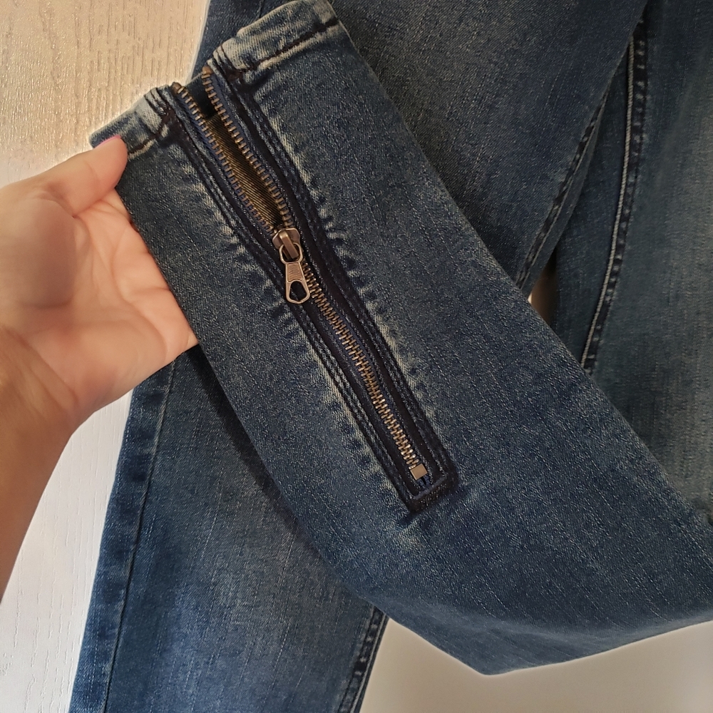 New, Free People, Size 25, Blue Jeans. - Picture 7 of 14